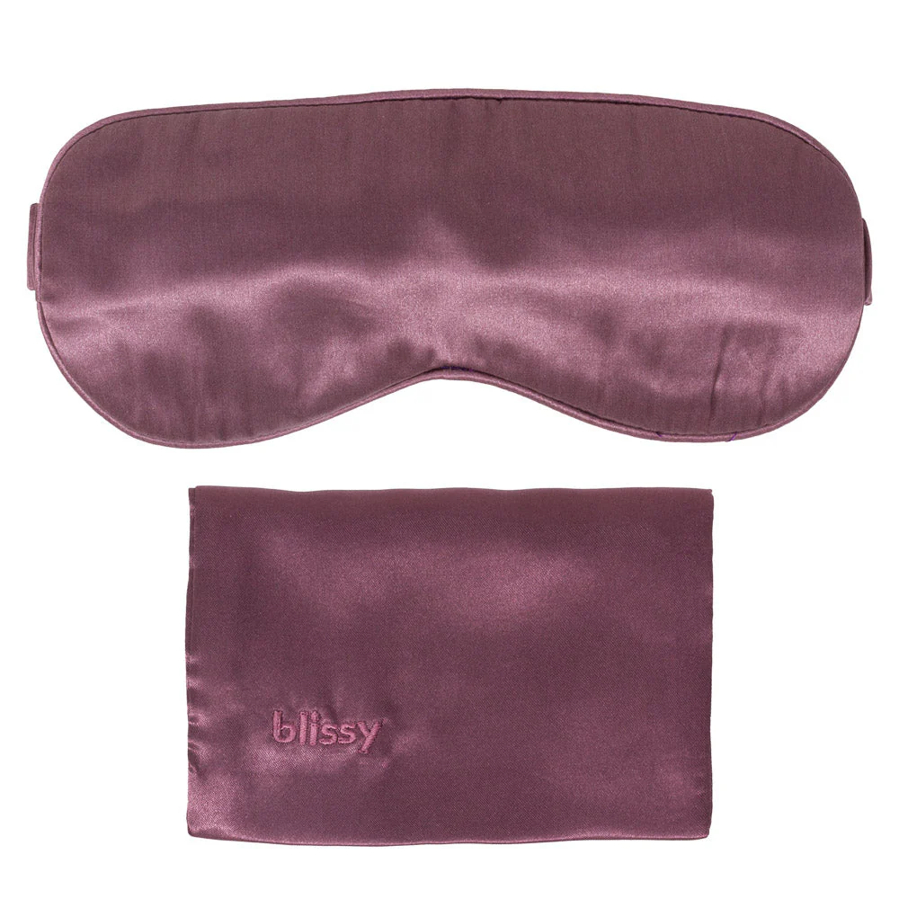 Blissy : Sleep Mask - Plum - Image 4