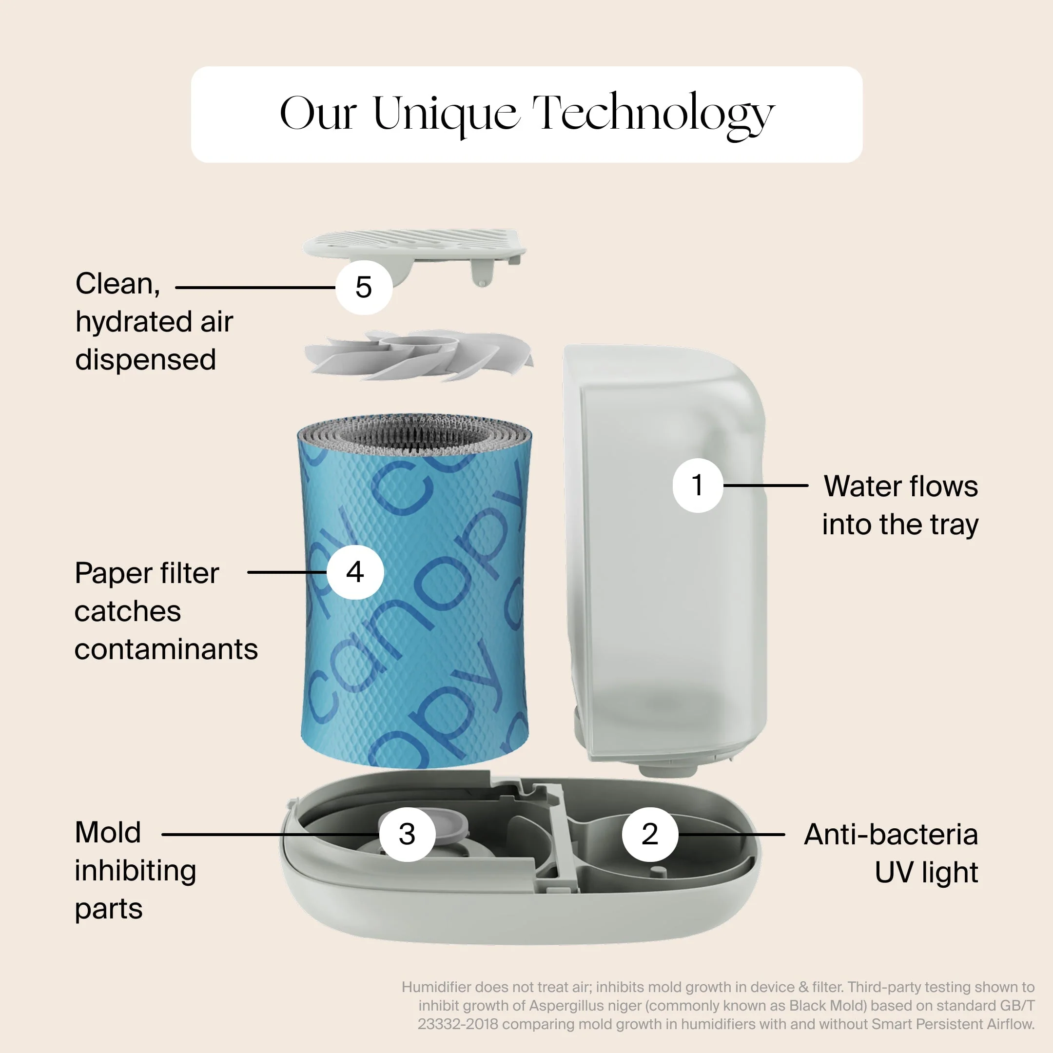 Canopy : Large Room Humidifier - Image 15