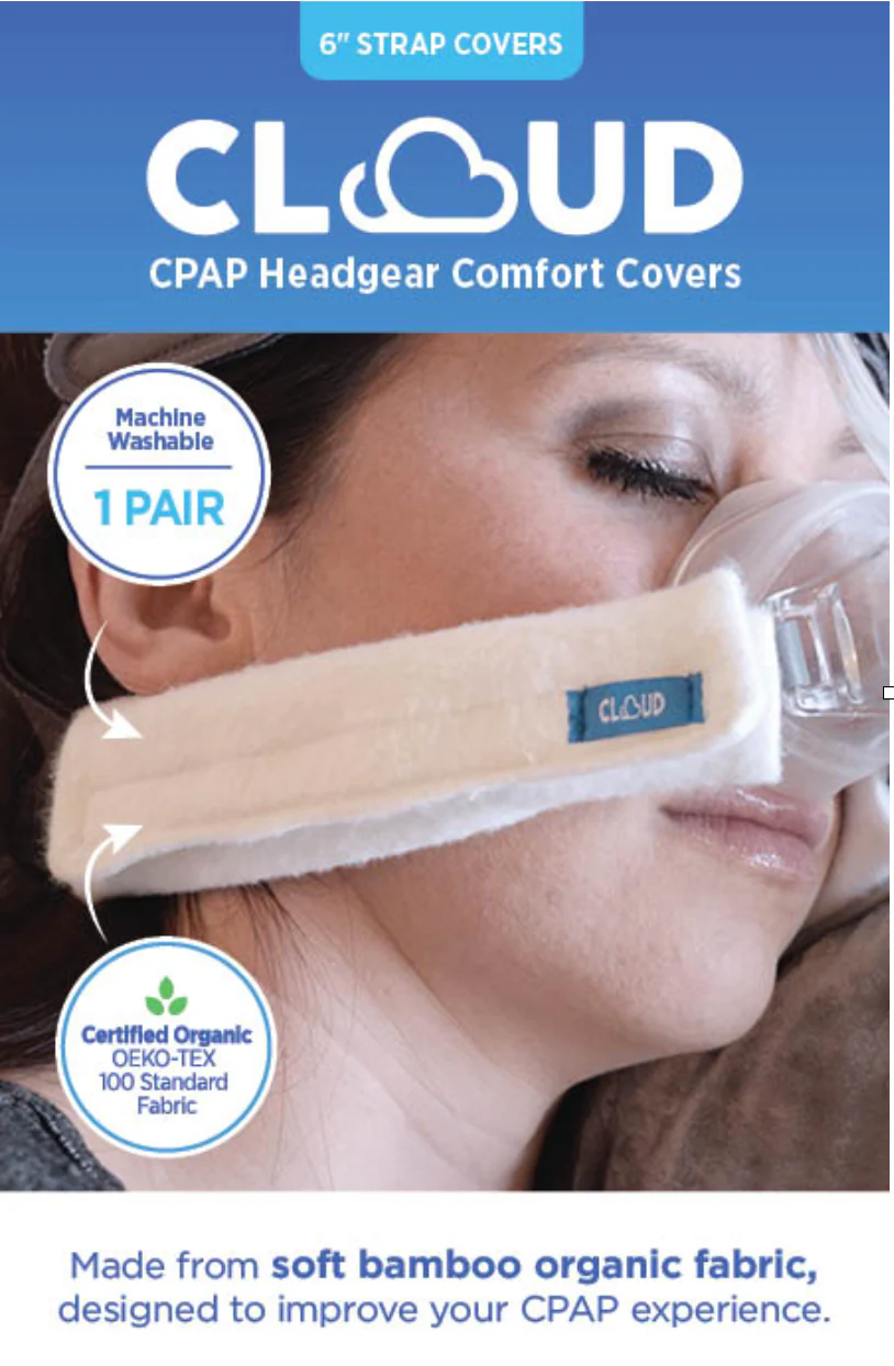 CLOUD Bamboo Organic CPAP Headgear Comfort Covers - Image 3