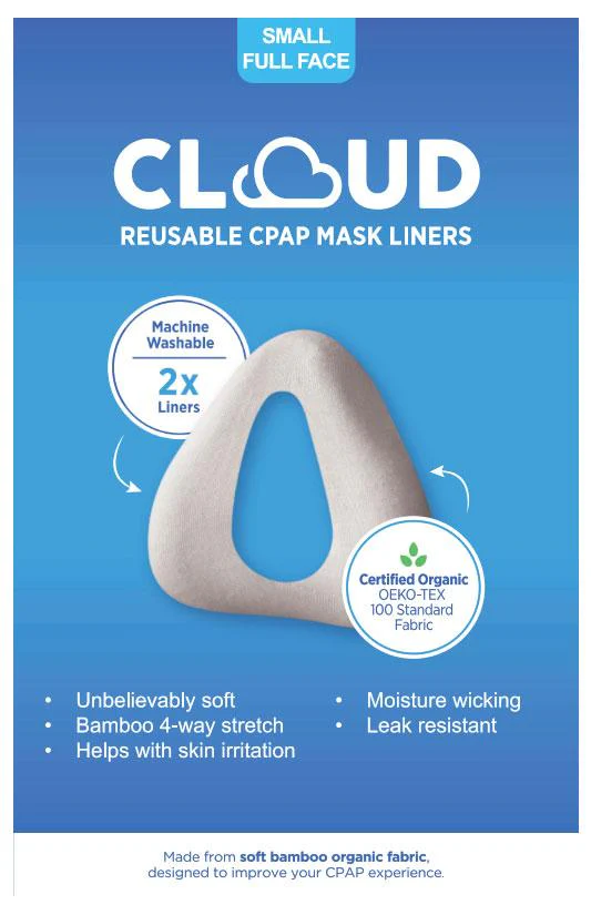 CLOUD Bamboo Organic Fabric Full-Face Mask Liner - Image 4