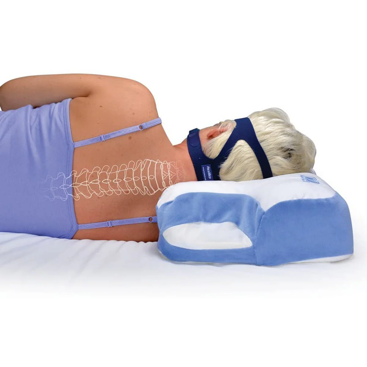 Contour CPAP Pillow 2.0 with Pillow Cover - Image 7