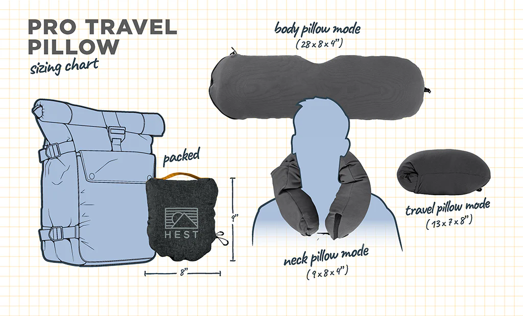 HEST : Pro Travel Pillow - Image 4