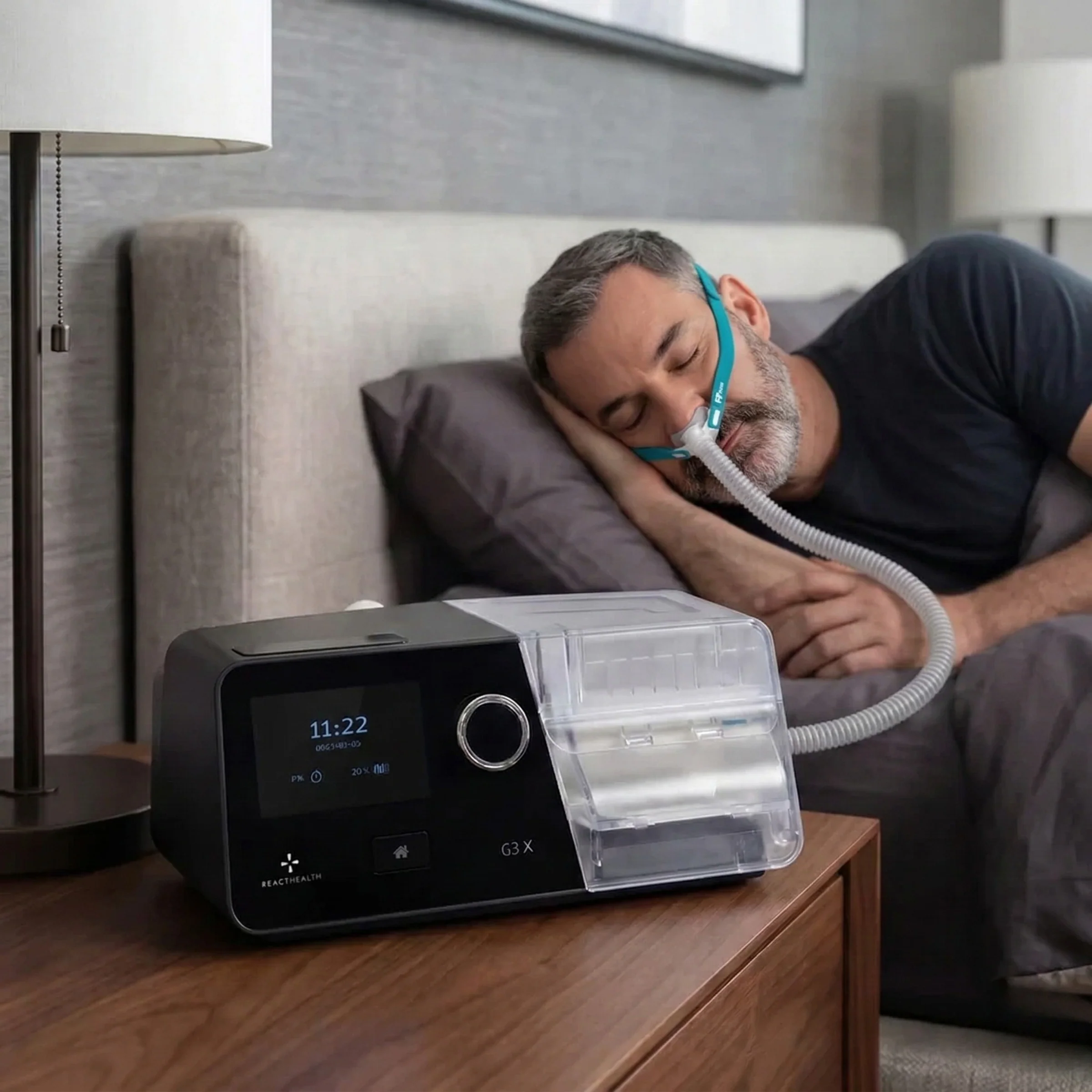 Luna G3-X Auto-CPAP Machine with Heated Humidifier - Image 4