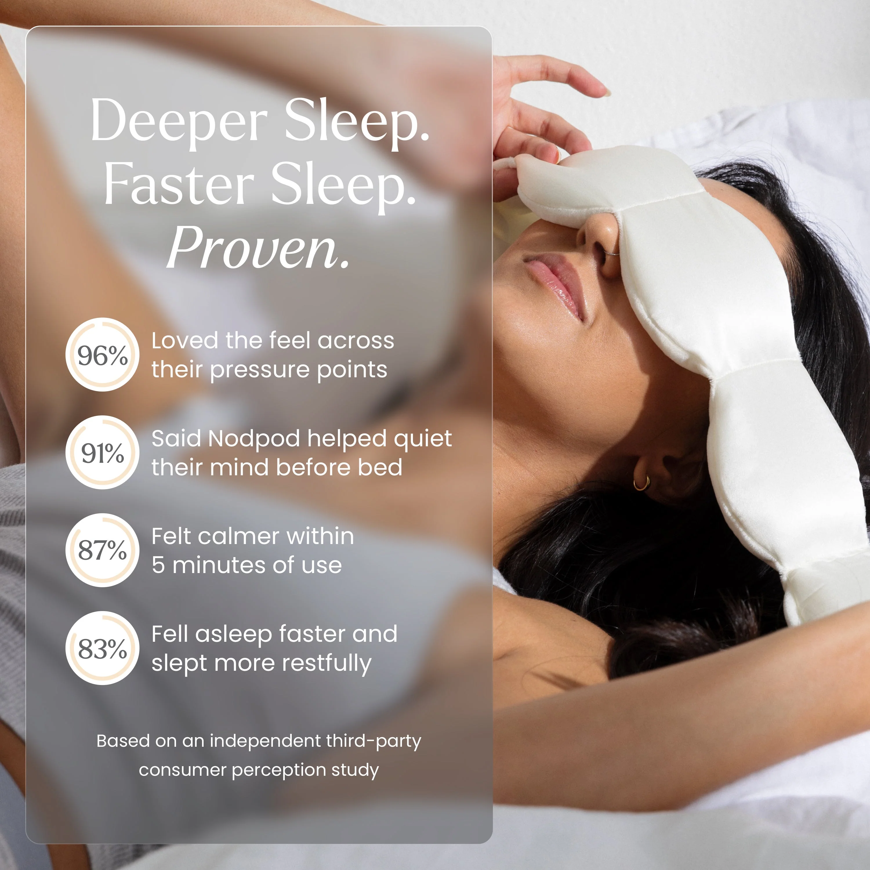 Nodpod : Mineralized Silk Sleep Mask - Image 4