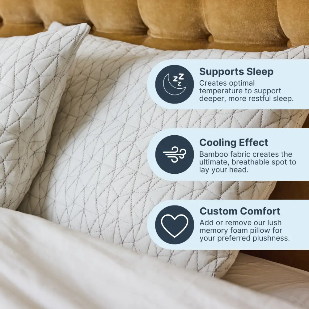 Nuzzie : Cloud Adjustable Memory Foam Pillows - Image 3