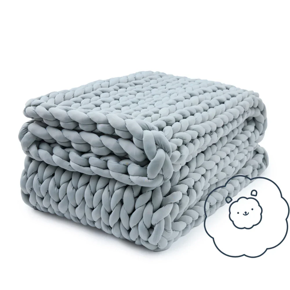 Nuzzie : Ice Knit Weighted Blanket - Image 24