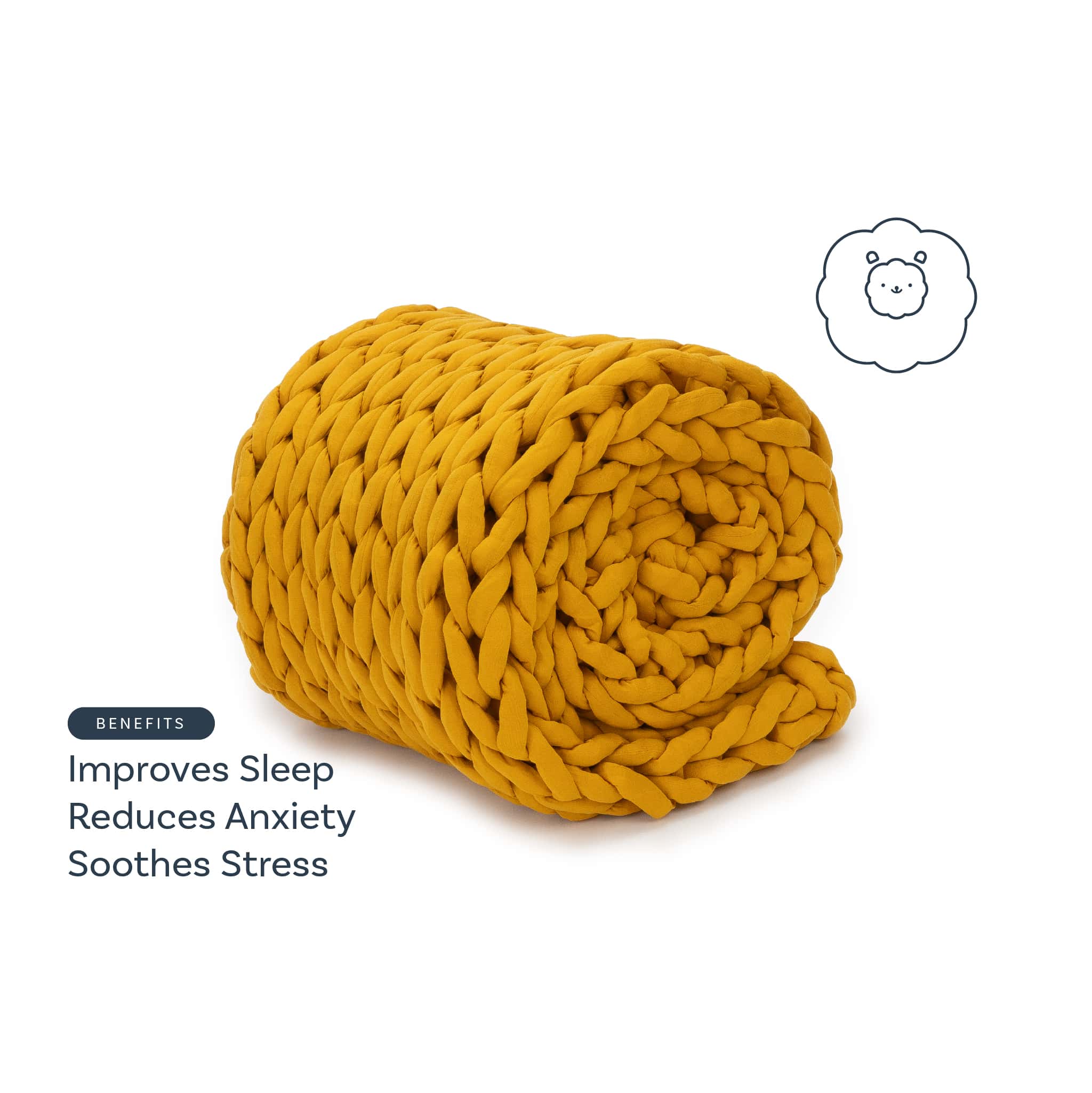 Nuzzie : Knit Weighted Blanket - Image 30