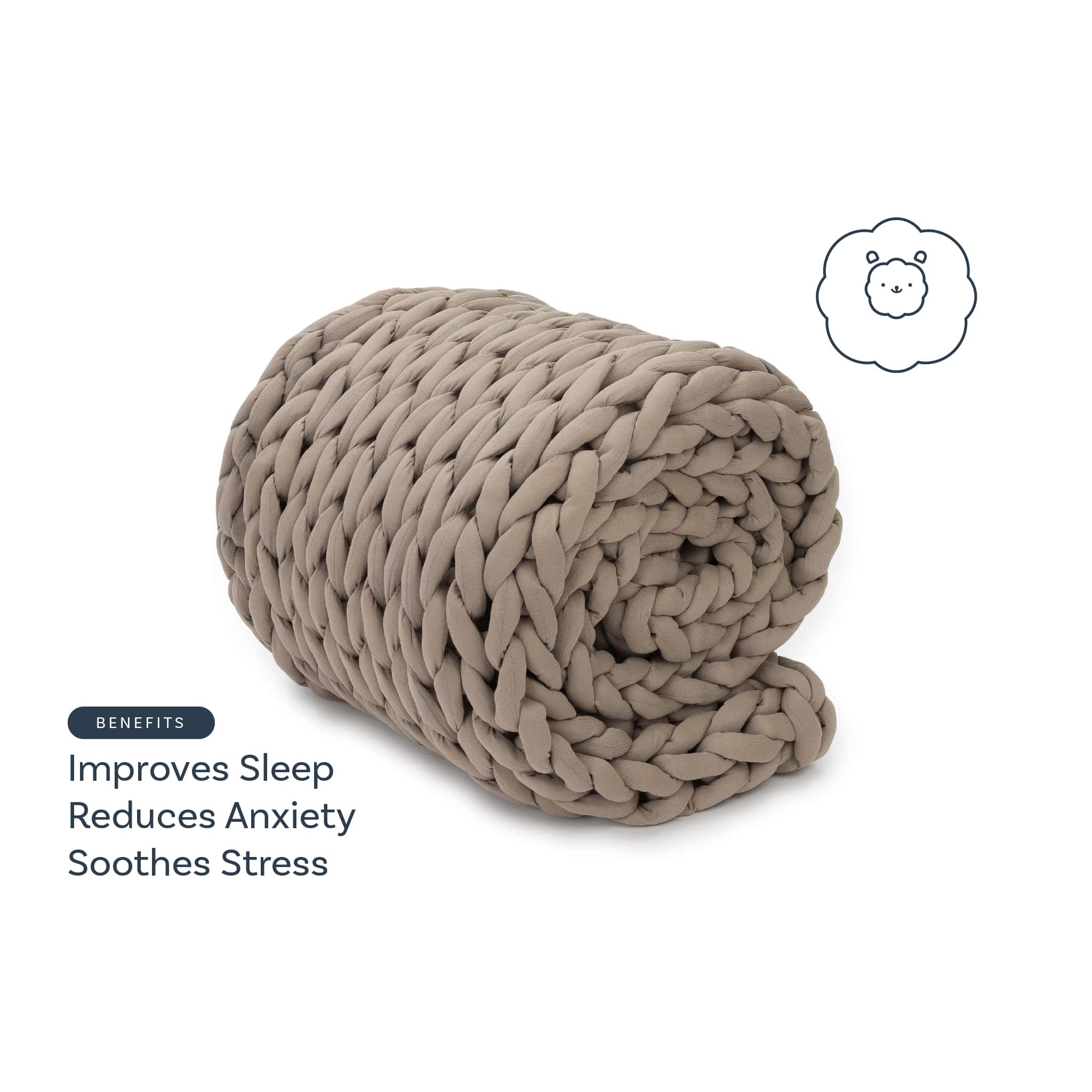 Nuzzie : Knit Weighted Blanket - Image 82