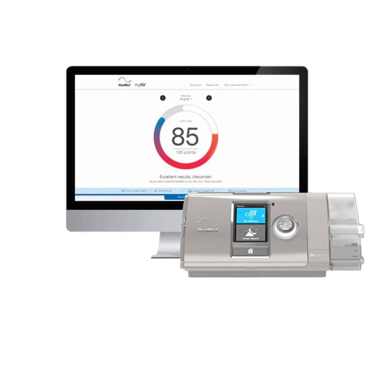 Resmed AirCurve 10 VAuto Card-to-Cloud with HumidAir - Image 3
