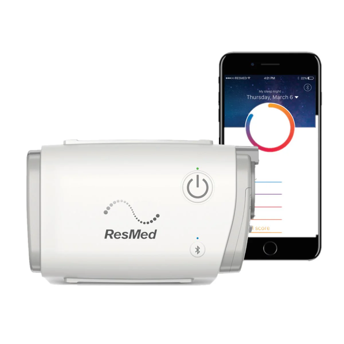 Resmed AirMini AutoSet Travel CPAP Machine - Image 4