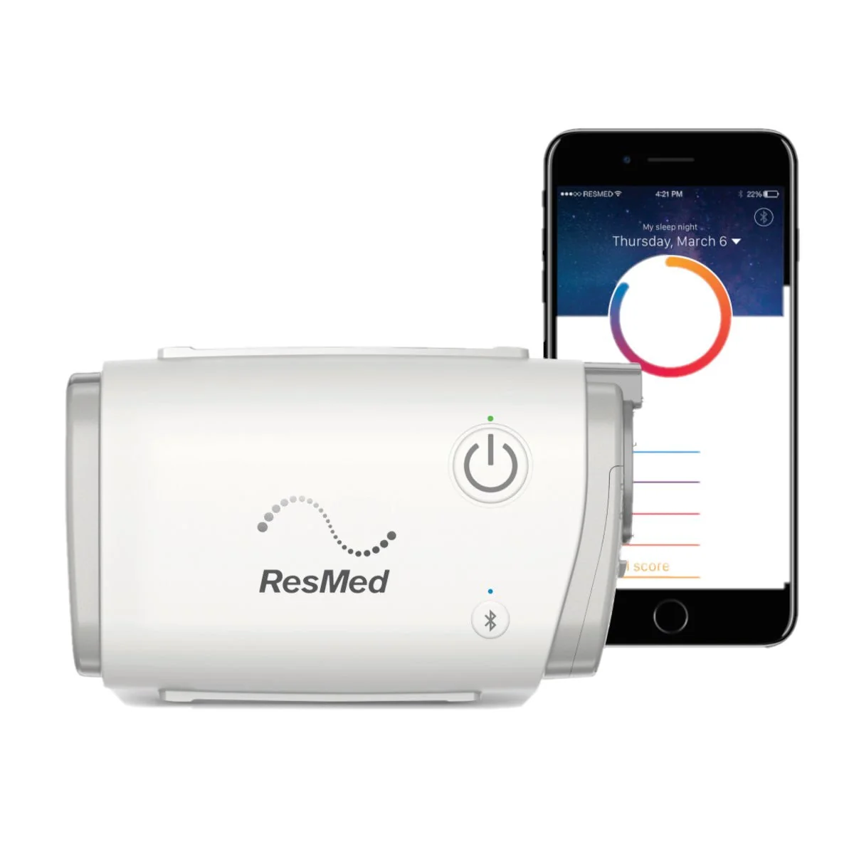ResMed AirMini™ AutoSet™ Travel CPAP with Setup Pack - Image 3