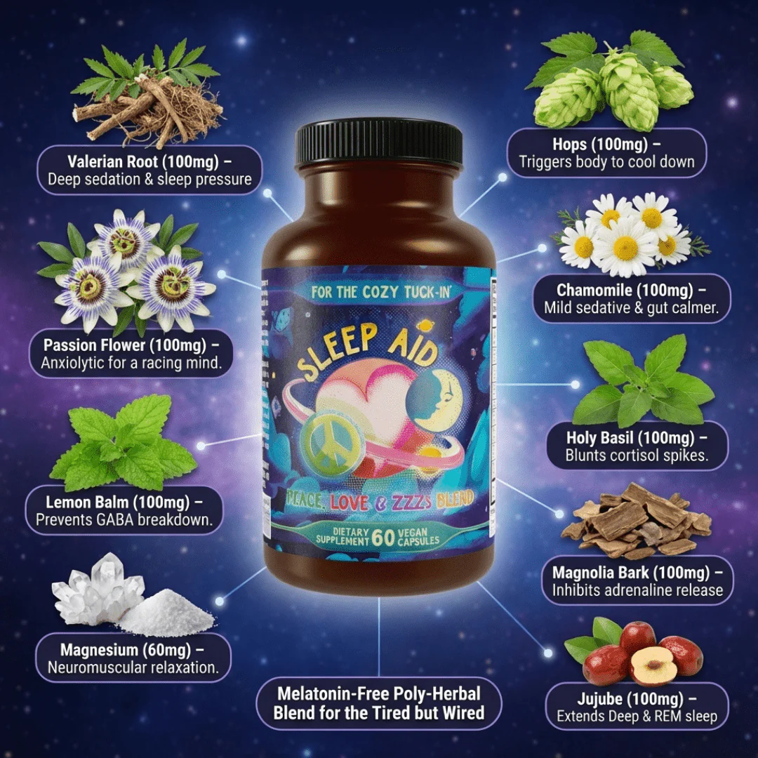 Sleep Aid : Peace, Love & ZZZs Blend - Image 4
